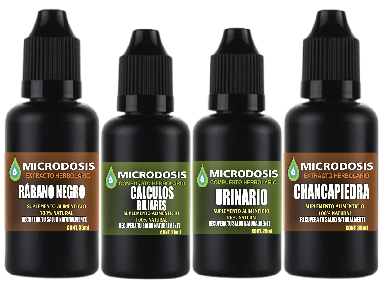 MicroDosis Pack Cálculos Biliares