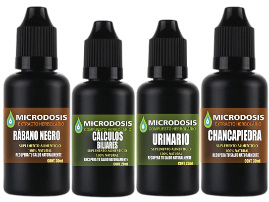 MicroDosis Pack Cálculos Biliares
