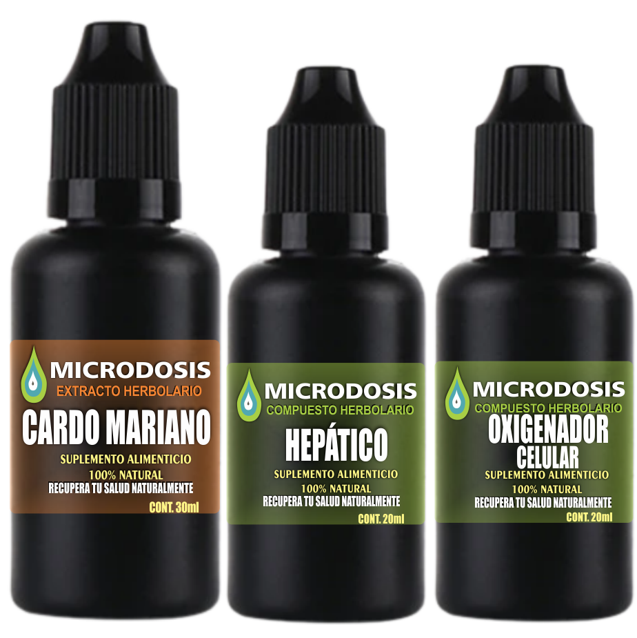 MicroDosis Pack Hígado Detox